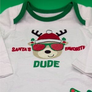 Koala Kids 2-Piece Christmas Set 0–3 Months Bodysuit & Pants